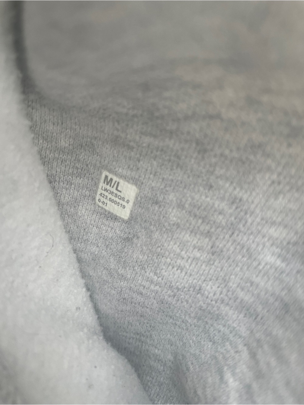 Lululemon Oversized Full Zip Scuba Hoodie M/L Ultralight Heathered Core Grey - Picture 4 of 7